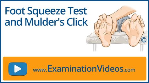 metatarsal compression test nerve|squeeze test mulder's click.